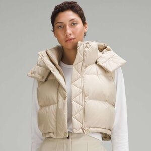 lululemon athletica Tan Puffer Vest